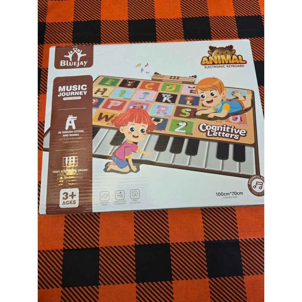 Bluejay Music Journey Fun Musical Blanket Electronic Keyboard Alphabet Mat 3+
